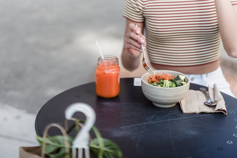 Veggie Power Bowl loaded with greens