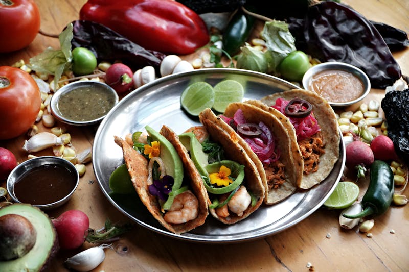 Classic Beef Taco with seasoned ground beef