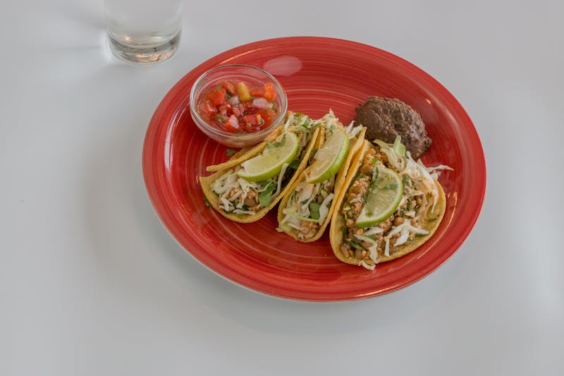 Veggie Taco with roasted vegetables